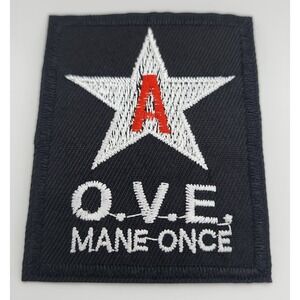 O.V.E MANE ONCE‎ PATCH STAR